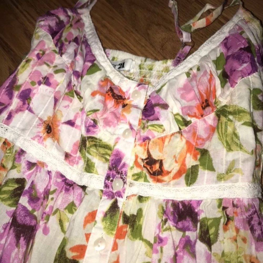 Forever 21 floral mini dress